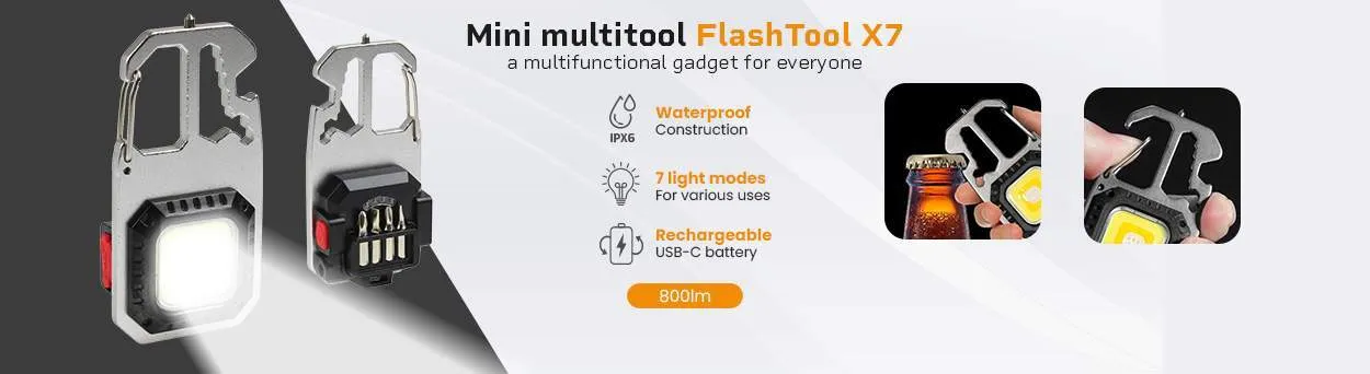 Mini multitool FlashTool X7