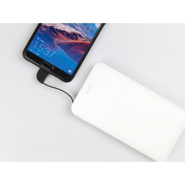 Power bank TOKYO with built-in cable 10000mAh
