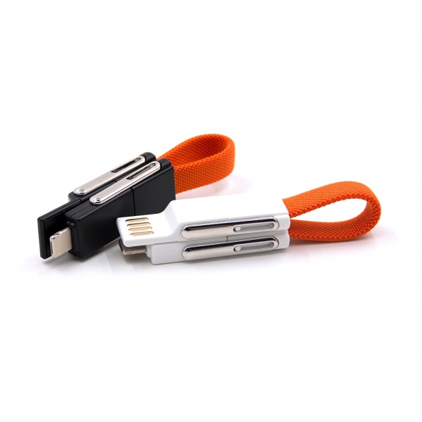 Braided USB keychain cable 4in1 OTG NEXT B