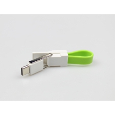 Magnetic USB cable keychain 3in1 MEXICO