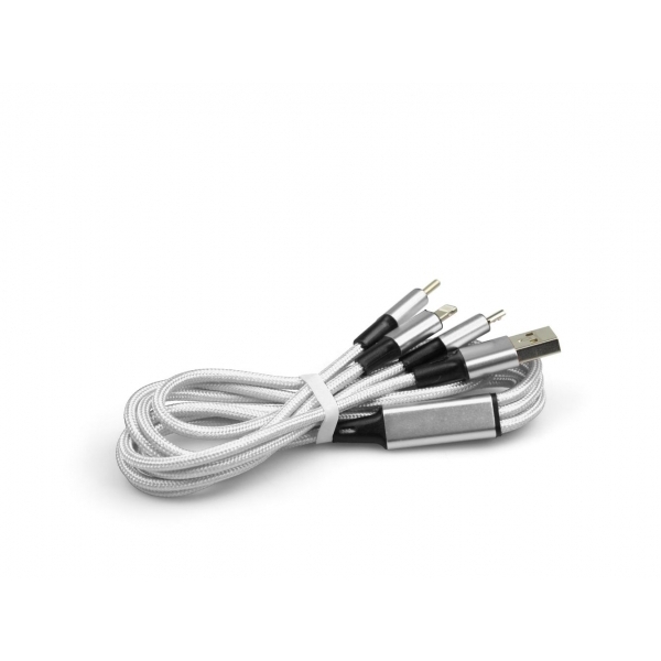 Kabel reklamowy USB 3w1 TORONTO