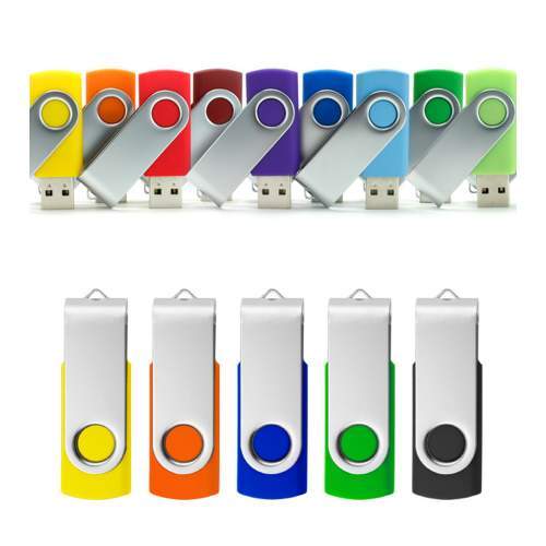 Pamięć USB Twister z obrotową blaszką 1-128GB