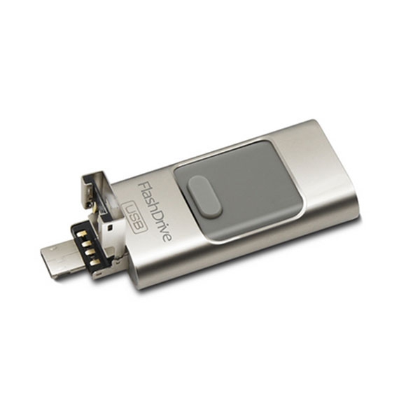 Pamięć iDrive USB 3-w-1 8-128GB