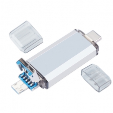 Pamięć USB OTG 3w1 typeC 8-128GB