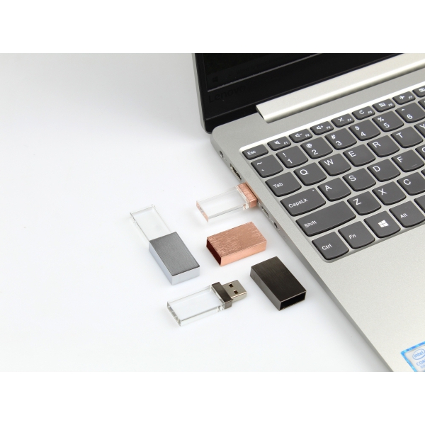 Crystal Brushed USB flash drive 1-128GB