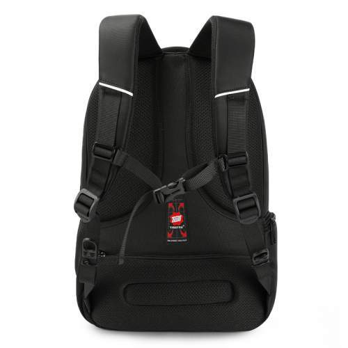 Business backpack with TSA lock and USB port with company logo 15.6