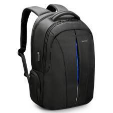 Business backpack with TSA lock and USB port with company logo 15.6