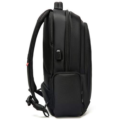 Urban anti-theft backpack with USB port and your custom print 15.6