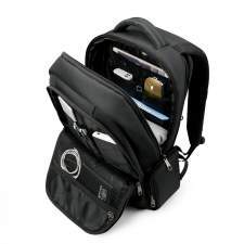 Urban anti-theft backpack with USB port and your custom print 15.6