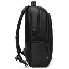Urban anti-theft backpack with USB port and your custom print 15.6