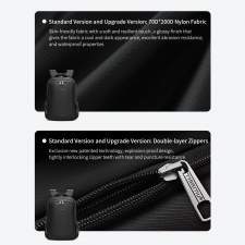 Urban anti-theft backpack with USB port and your custom print 15.6