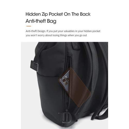 Waterproof 2-in-1 women's backpack with your print 14