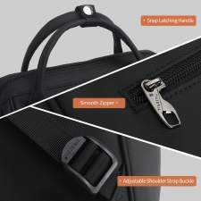 Waterproof 2-in-1 women's backpack with your print 14