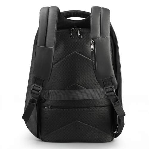 Urban anti-theft backpack with hidden zipper and company logo 15.6