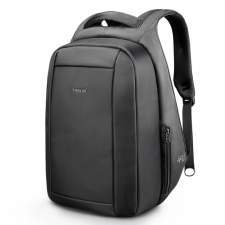 Urban anti-theft backpack with hidden zipper and company logo 15.6