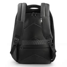 Urban anti-theft backpack with hidden zipper and company logo 15.6