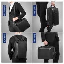 Multi-functional 4-in-1 business bag with USB port and your logo 15.6