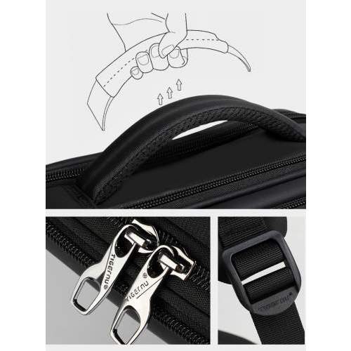 Urban backpack with RFID pocket and 180° opening with logo 15.6