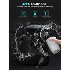 Urban backpack with RFID pocket and 180° opening with logo 15.6