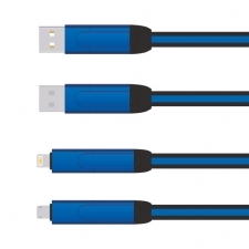 Kabel USB wielofunkcyjny 6w1 3A ULTRA