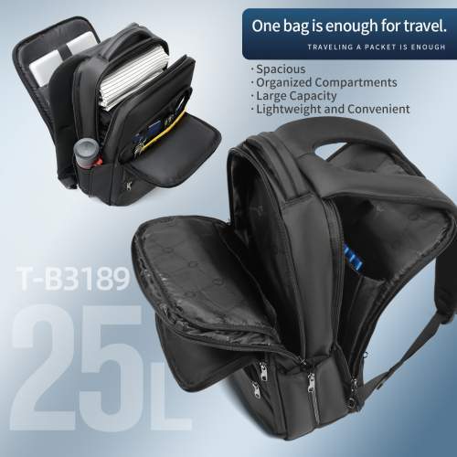 Bezpieczny plecak biznesowy z systemem 180° i Twoim logo 17