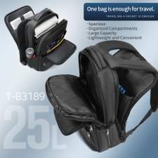 Bezpieczny plecak biznesowy z systemem 180° i Twoim logo 17