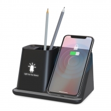 Desk stand & wireless charger