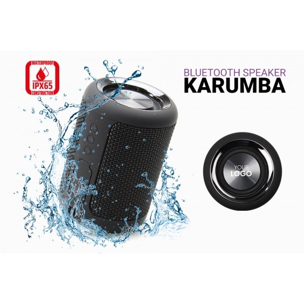 Wodoodporny głośnik bluetooth KARUMBA 1200mAh