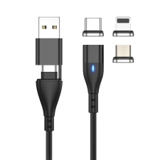 Magnetic USB cable 6in1 HUNDRED