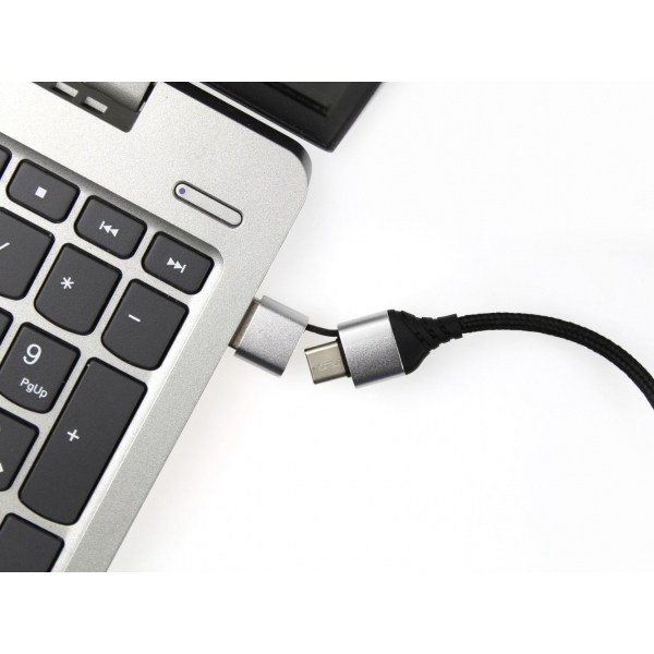 USB cable 3in1 with light up logo ZIGGY 2