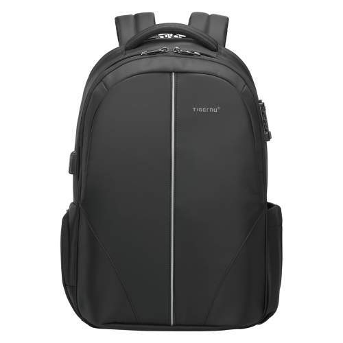 Anti-theft expandable backpack with USB port with your logo 17