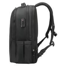 Anti-theft expandable backpack with USB port with your logo 17