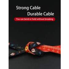 Promotional 6-in-1 60W lanyard USB cable COLORADO with full color print