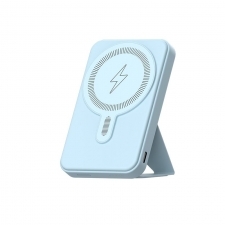 Magnetic wireless powerbank with phone stand