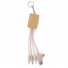 Bamboo multicable USB 3in1 Type-C