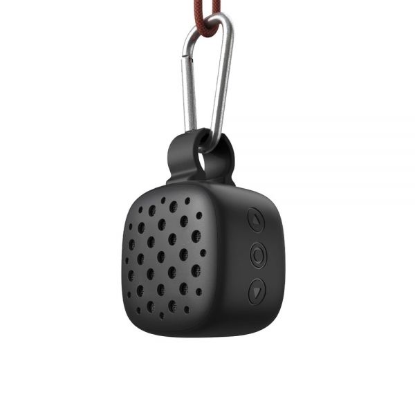 Mini bluetooth speaker with illuminated logo NEON