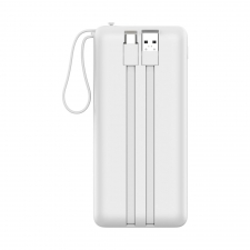 Power Bank with 3 built-in cables & fast charging LONDON 20K 20000mAh