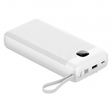 Power Bank with 3 built-in cables & fast charging LONDON 30K