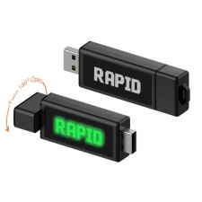 Light Up logo USB flash drive 8-128GB