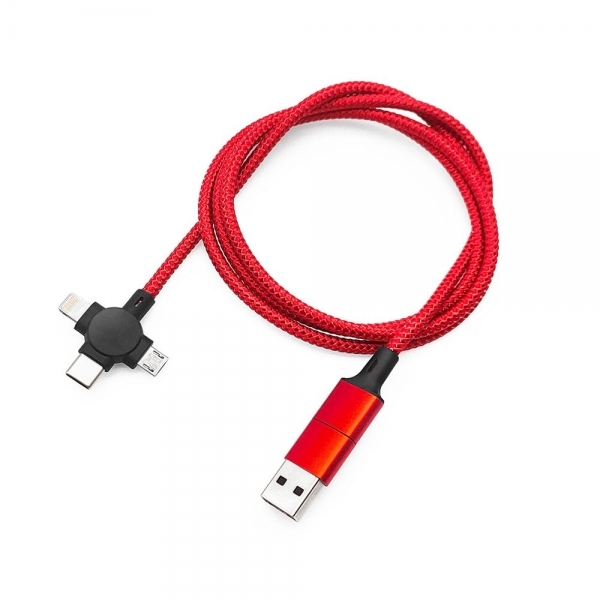 Kabel USB RENO 6w1 z transferem danych 