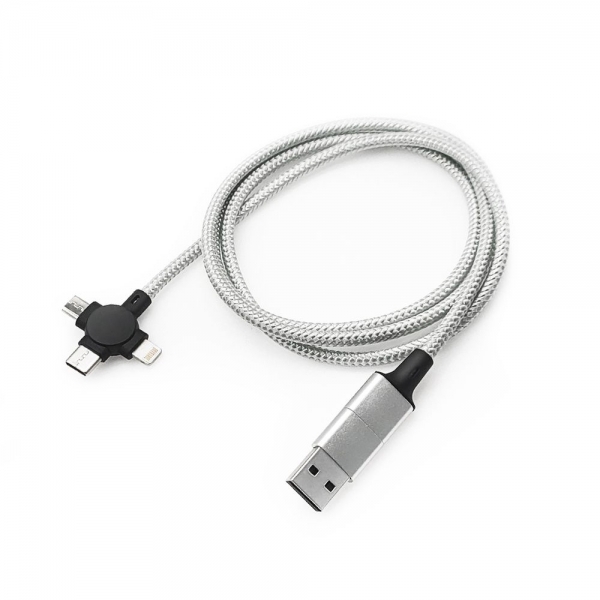 Kabel USB RENO 6w1 z transferem danych 