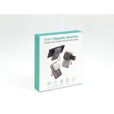 Bezprzewodowy power bank z kablami i stojakiem 5w1 SPEEDY 10000mAh