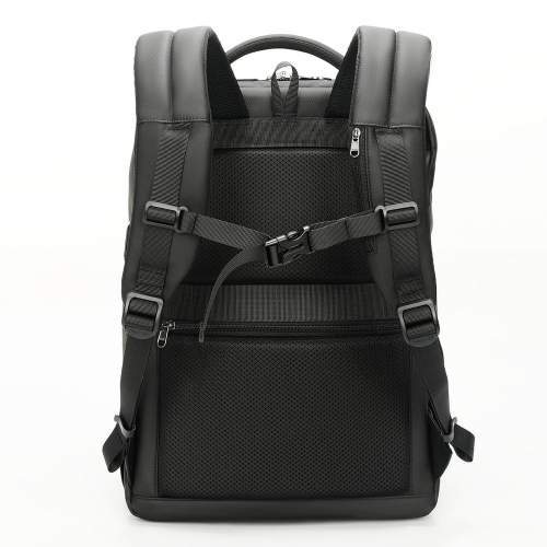 Waterproof backpack with USB and USB-C ports with logo printing 15.6