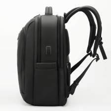 Waterproof backpack with USB and USB-C ports with logo printing 15.6