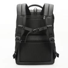 Waterproof backpack with USB and USB-C ports with logo printing 15.6