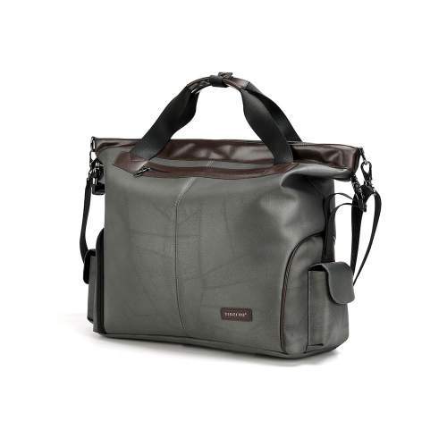 Business travel bag with separate shoe compartment with logo 22L