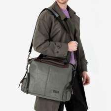 Business travel bag with separate shoe compartment with logo 22L