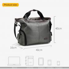 Business travel bag with separate shoe compartment with logo 22L