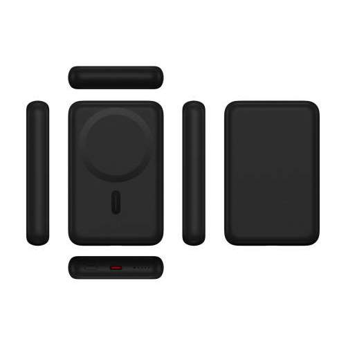 Magnetyczny power bank z ładowaniem bezprzewodowym MAGNETIX 10000mAh