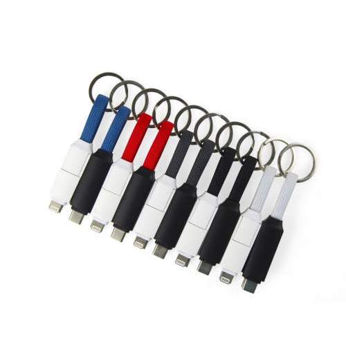 Kabel USB brelok 3w1 60W BOLT